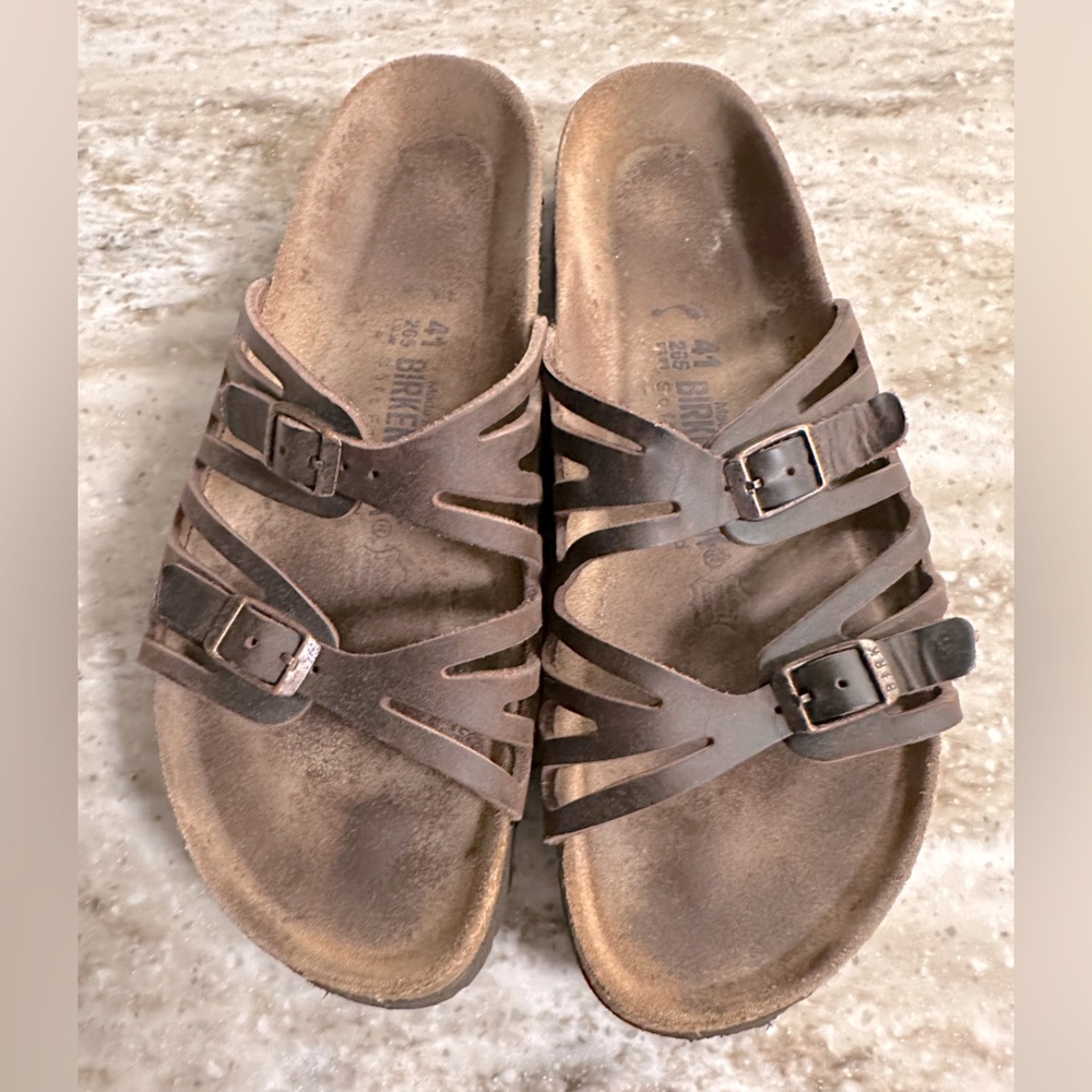 Birkenstock Granada Size 41 Leather Sandal